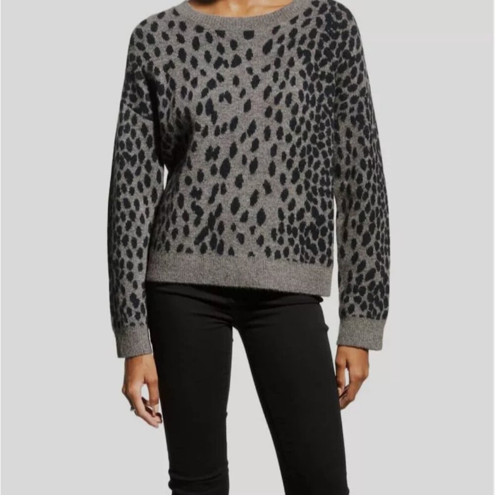 Rails Dalmatian Gray And Black Spotted Jacquard C… - image 8